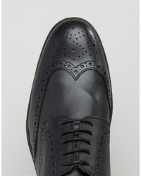 Chaussures brogues noires Selected