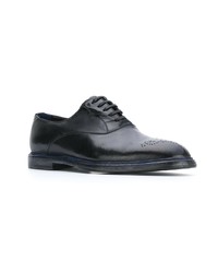 Chaussures brogues noires Dolce & Gabbana