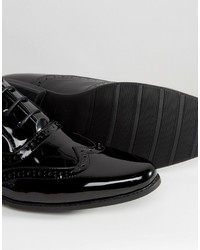 Chaussures brogues noires Asos