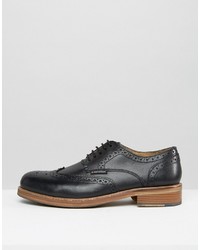 Chaussures brogues noires Ben Sherman