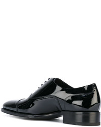 Chaussures brogues noires DSQUARED2
