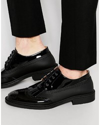 Chaussures brogues noires Vivienne Westwood