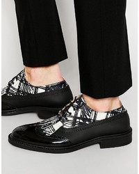 Chaussures brogues noires Vivienne Westwood