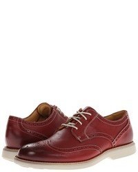 Chaussures brogues rouges
