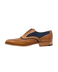 Chaussures brogues tabac Barker