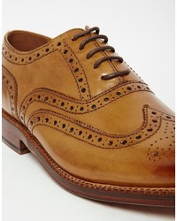 Chaussures brogues tabac Grenson