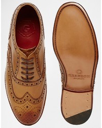 Chaussures brogues tabac Grenson