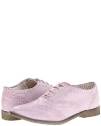 Chaussures brogues violet clair