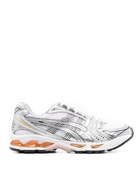 Chaussures de sport argentées Asics