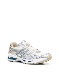 Chaussures de sport argentées Asics