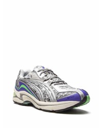 Chaussures de sport argentées Asics