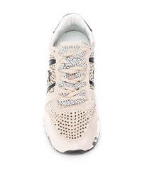 Chaussures de sport beiges Premiata