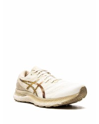 Chaussures de sport beiges Asics