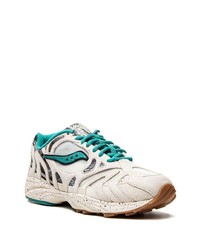 Chaussures de sport beiges Saucony