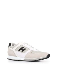 Chaussures de sport beiges Hogan