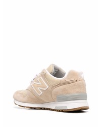 Chaussures de sport beiges New Balance