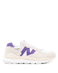 Chaussures de sport beiges New Balance