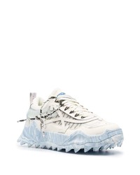 Chaussures de sport beiges Off-White