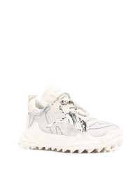 Chaussures de sport beiges Off-White