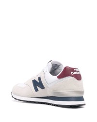 Chaussures de sport beiges New Balance