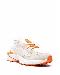 Chaussures de sport beiges Puma