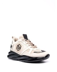 Chaussures de sport beiges Philipp Plein