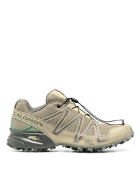 Chaussures de sport beiges Salomon S/Lab