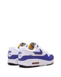 Chaussures de sport blanc et bleu marine Nike