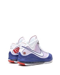 Chaussures de sport blanc et bleu marine Nike