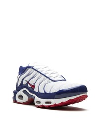 Chaussures de sport blanc et bleu marine Nike