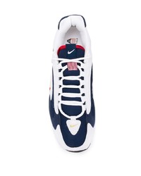 Chaussures de sport blanc et bleu marine Nike