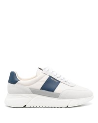 Chaussures de sport blanc et bleu marine Axel Arigato