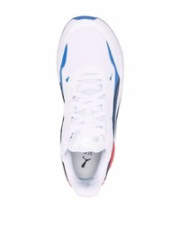 Chaussures de sport blanc et bleu marine Puma