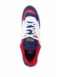 Chaussures de sport blanc et bleu marine Polo Ralph Lauren