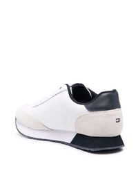 Chaussures de sport blanc et bleu marine Tommy Hilfiger