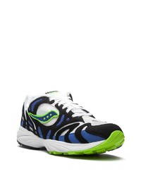 Chaussures de sport blanc et bleu marine Saucony