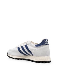 Chaussures de sport blanc et bleu marine adidas