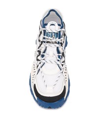Chaussures de sport blanc et bleu marine Kenzo
