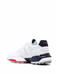 Chaussures de sport blanc et bleu marine Polo Ralph Lauren