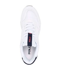 Chaussures de sport blanc et bleu marine Polo Ralph Lauren