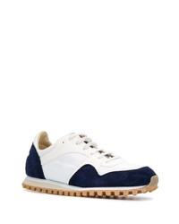 Chaussures de sport blanc et bleu marine Spalwart