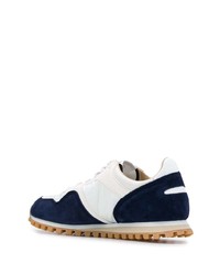 Chaussures de sport blanc et bleu marine Spalwart