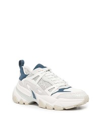 Chaussures de sport blanc et bleu marine Michael Kors