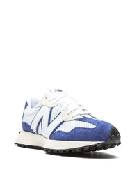 Chaussures de sport blanc et bleu marine New Balance