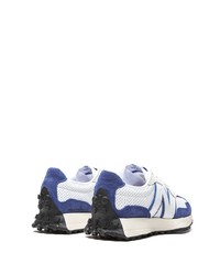 Chaussures de sport blanc et bleu marine New Balance