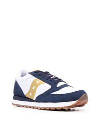 Chaussures de sport blanc et bleu marine Saucony