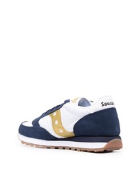 Chaussures de sport blanc et bleu marine Saucony