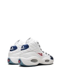 Chaussures de sport blanc et bleu marine Reebok