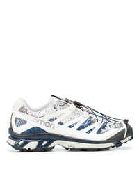 Chaussures de sport blanc et bleu marine Salomon S/Lab