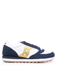 Chaussures de sport blanc et bleu marine Saucony